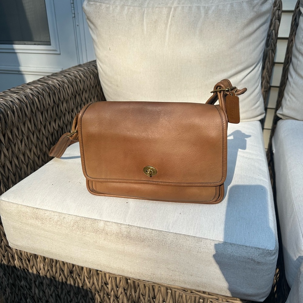 Vintage Coach Compartment Bag
